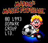 Заставка игры Marko's Magic Football